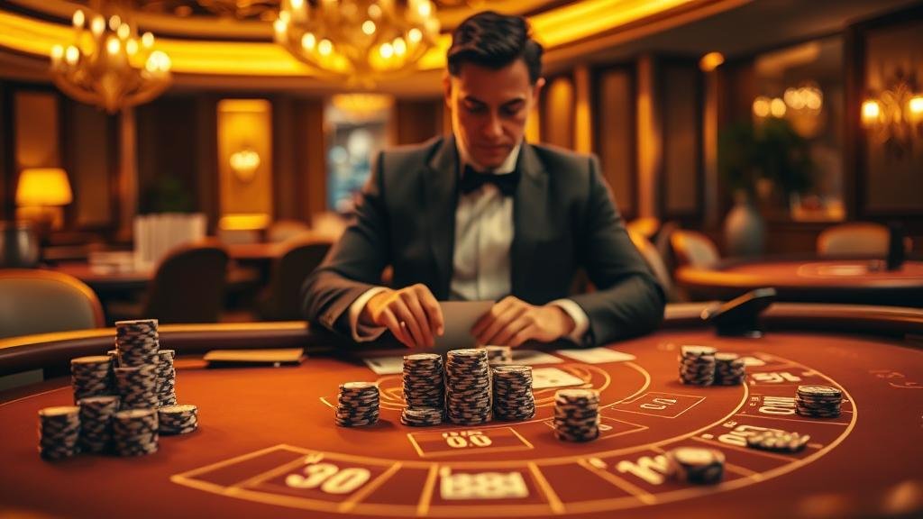 นักพนันบาคาร่ามืออาชีพกำลังวางแผน