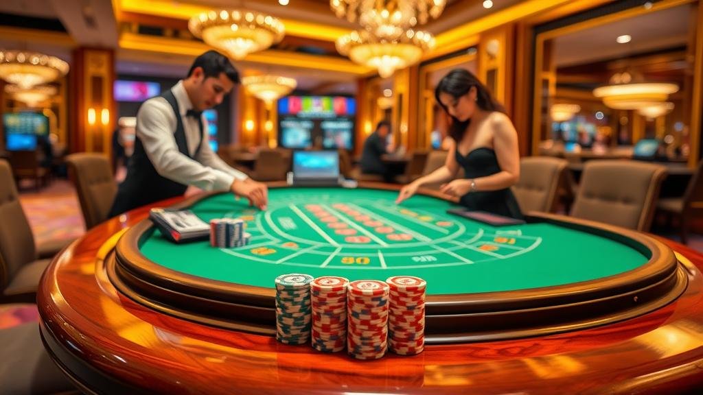 ตารางแสดงกลยุทธ์การเดินเงินบาคาร่า