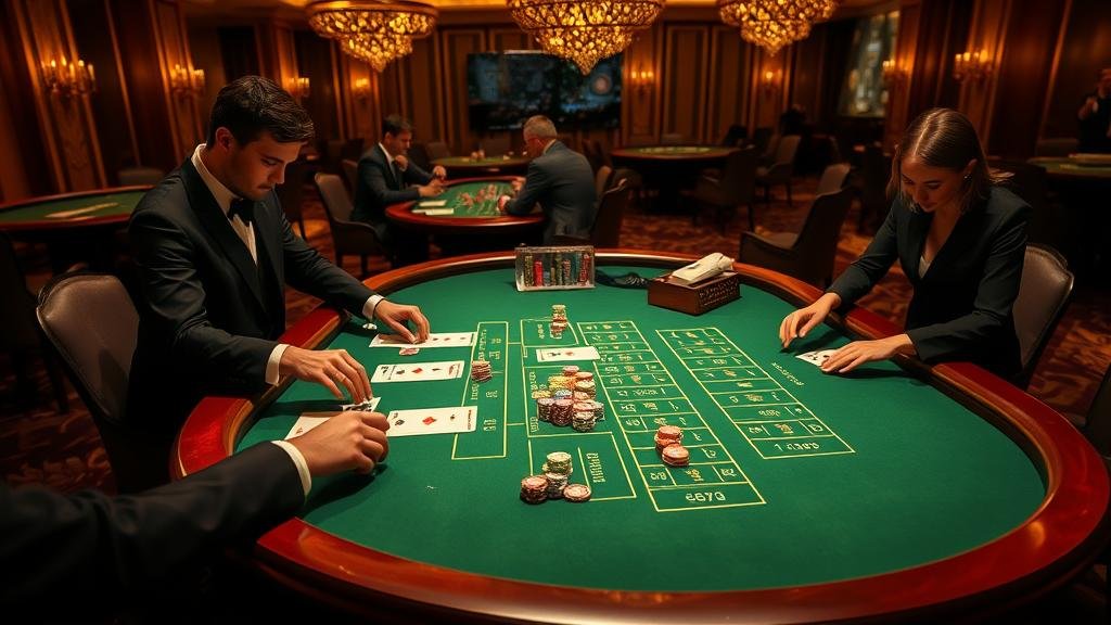 โต๊ะบาคาร่าสดจากค่าย SA Gaming