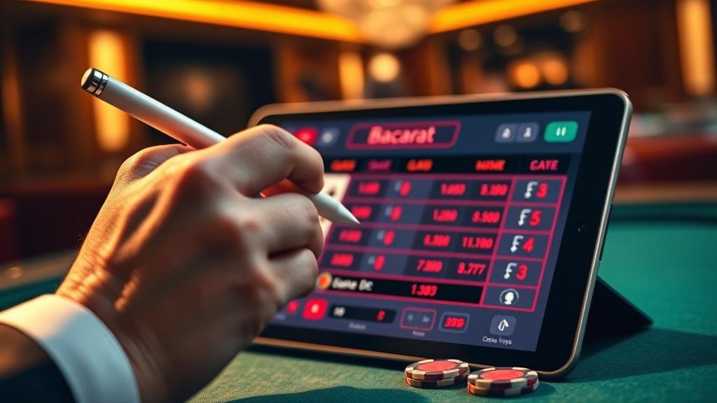 เทคนิคบาคาร่าขั้นสูงสำหรับ iOS และ Android บนแท็บเล็ต