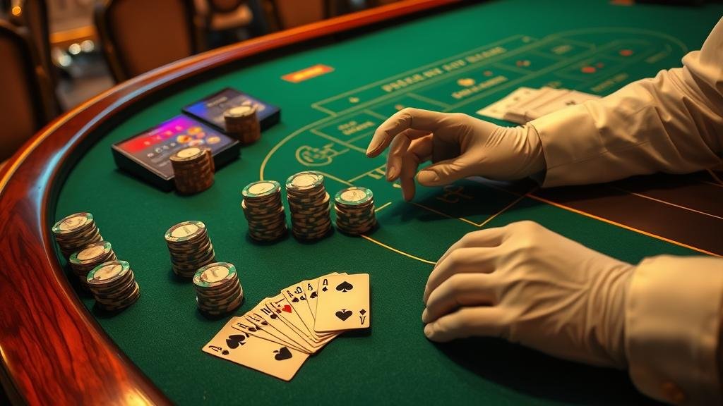 ตัวอย่างเค้าไพ่บาคาร่าที่นิยมใช้