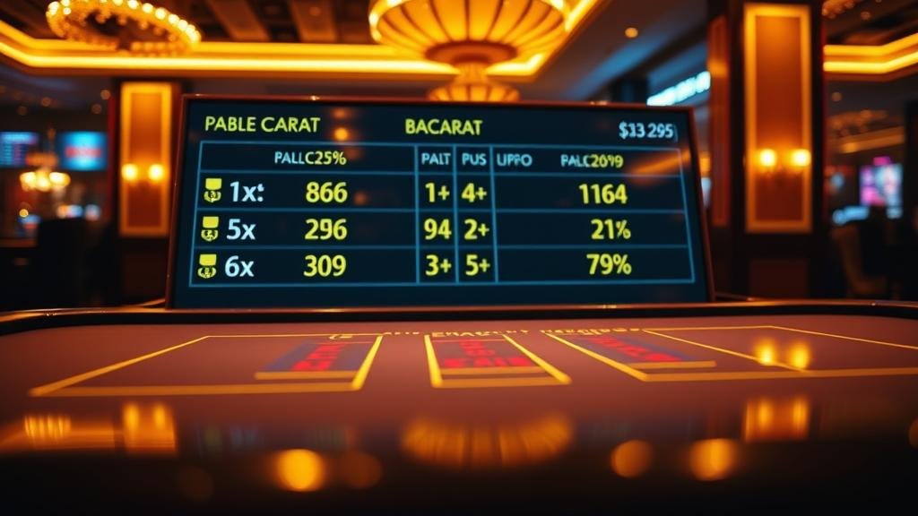 ภาพประกอบเทคนิคการเดินเงินบาคาร่า