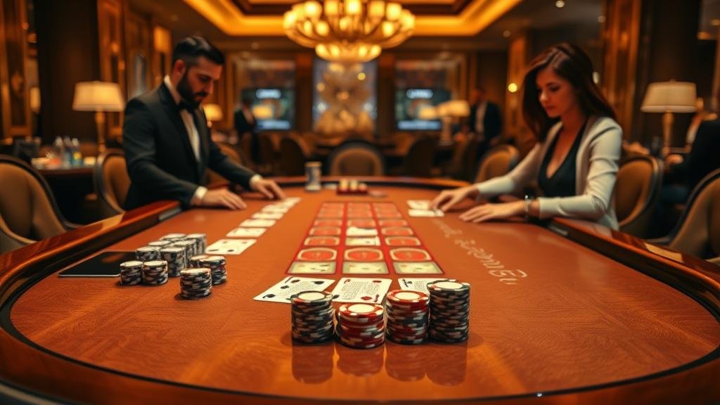 ตารางแสดงสถิติและเค้าไพ่บาคาร่า