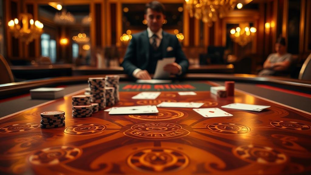 อินเทอร์เฟซเกมบาคาร่า Evolution Gaming พร้อมสถิติ