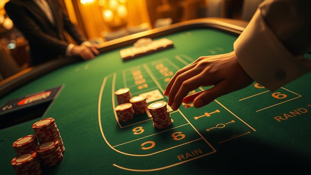 ภาพประกอบเกมบาคาร่าที่น่าตื่นเต้น