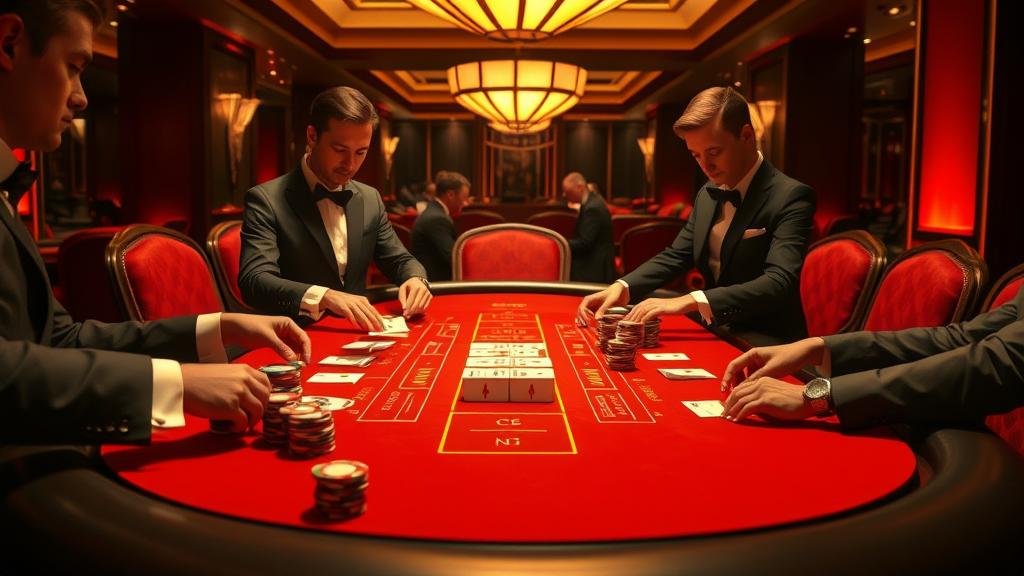 หน้าจอเกมบาคาร่า Playtech สปีด VIP