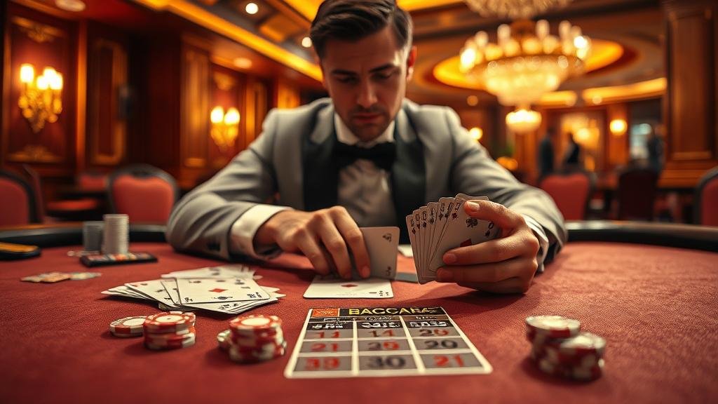 กราฟแสดงกลยุทธ์การเดินเงินบาคาร่า