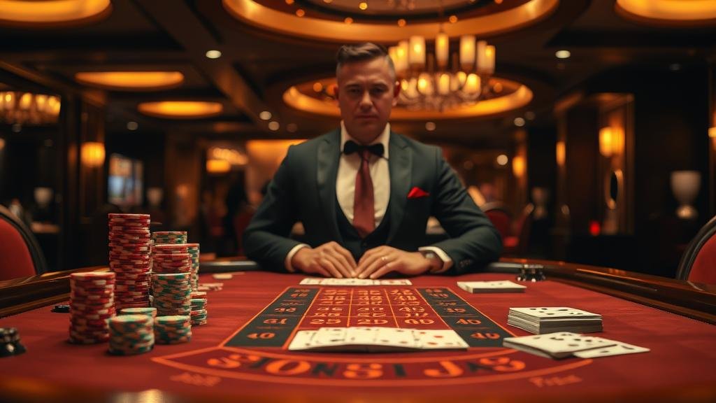 หน้าจอแสดงสถิติและอัตราจ่ายบาคาร่า