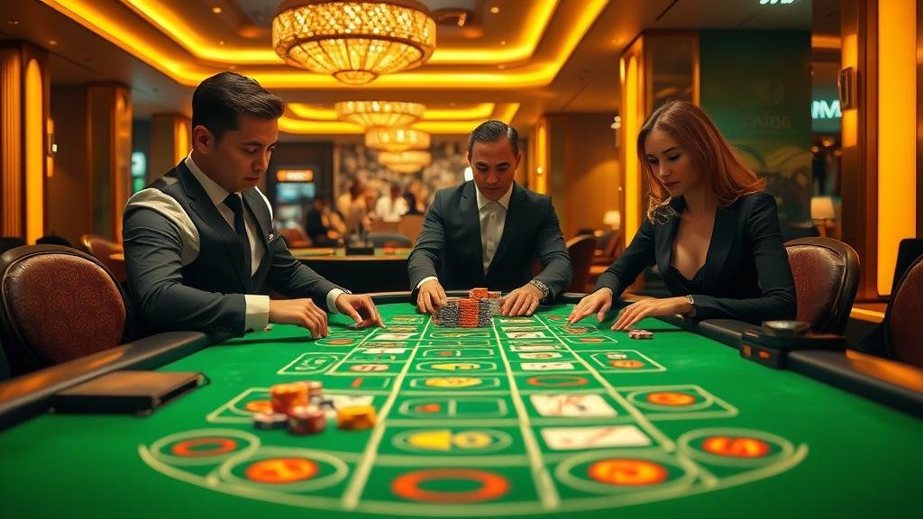 การวิเคราะห์เค้าไพ่บาคาร่าบนแท็บเล็ต