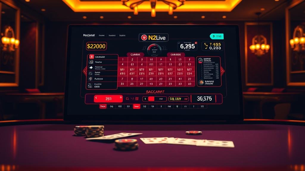 การอ่านเค้าไพ่บาคาร่าบนเดสก์ท็อป