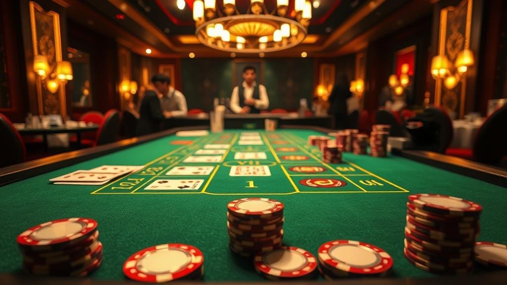 ตัวอย่างเค้าไพ่บาคาร่า ถนนใหญ่และถนนเล็ก