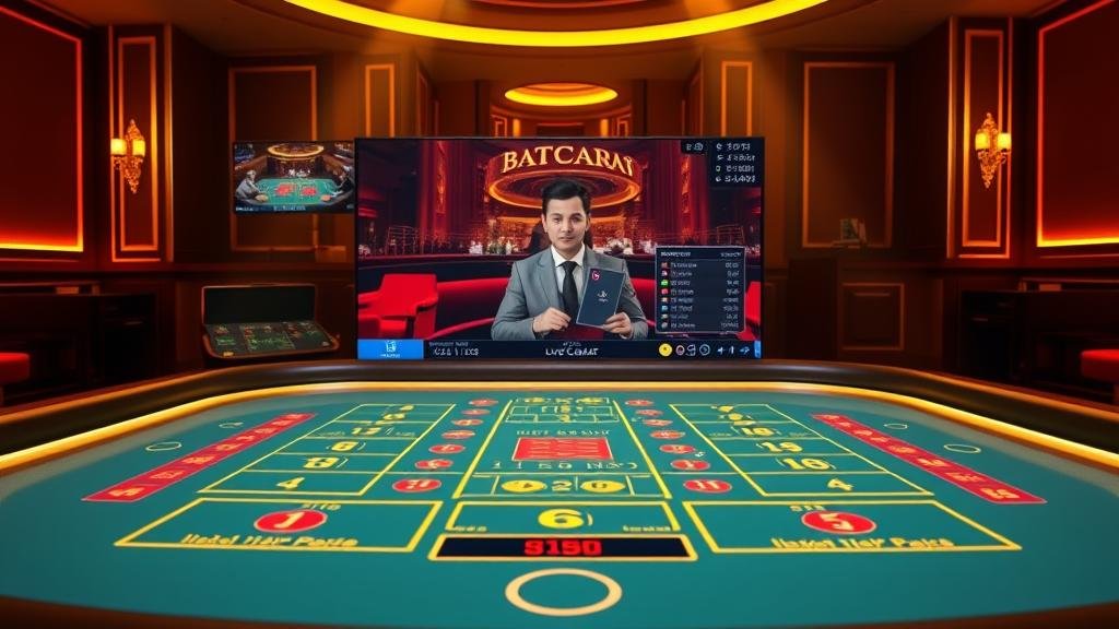 การแจกไพ่บาคาร่า