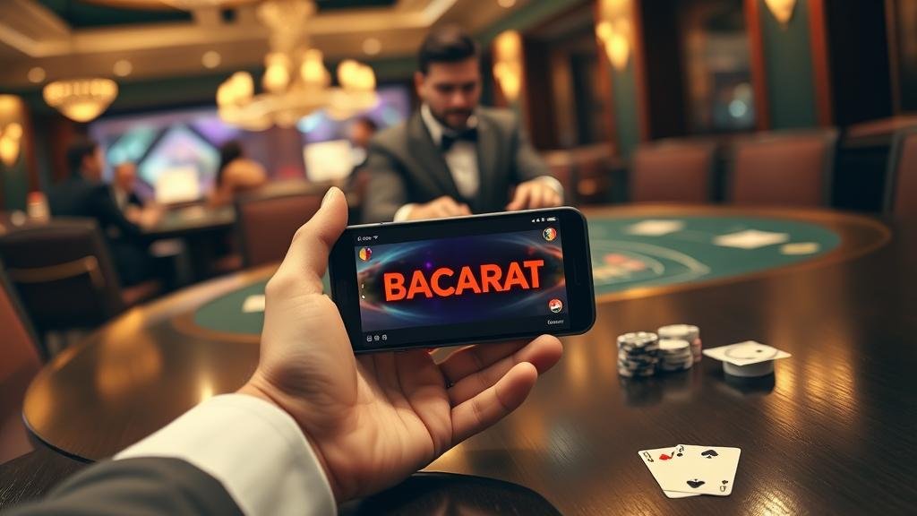 การวิเคราะห์สถิติบาคาร่าบนแท็บเล็ต