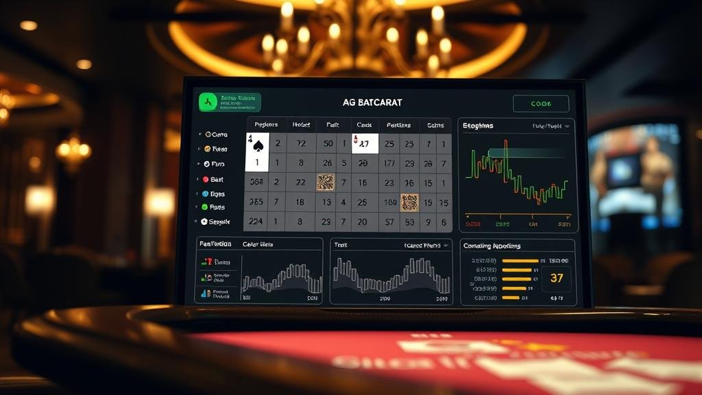 คู่มือวิเคราะห์สถิติ บาคาร่า AG: อินไซต์สิงคโปร์-ยุโรป เลือกห้องเด็ด บ่ายนี้