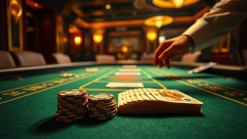 หน้าจอเกมบาคาร่าสดจาก SA Gaming