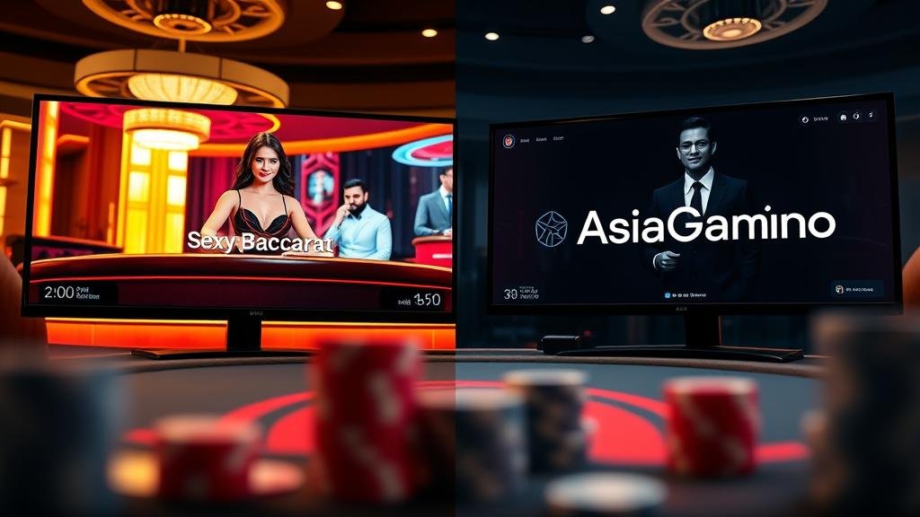 หน้าจอแสดงอัตราจ่ายและสถิติบาคาร่า