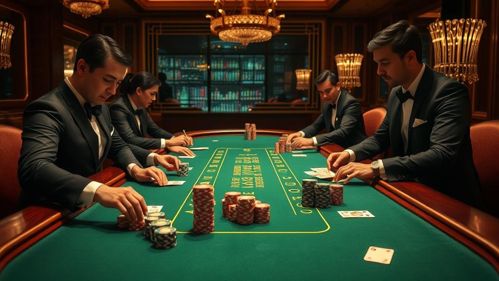 เค้าไพ่ปิงปองในเกมบาคาร่า