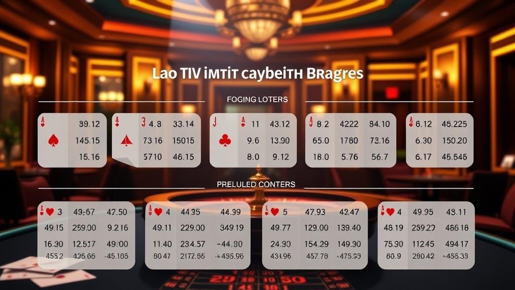 สูตรคำนวณเลขเด็ดหวยลาวทีวี