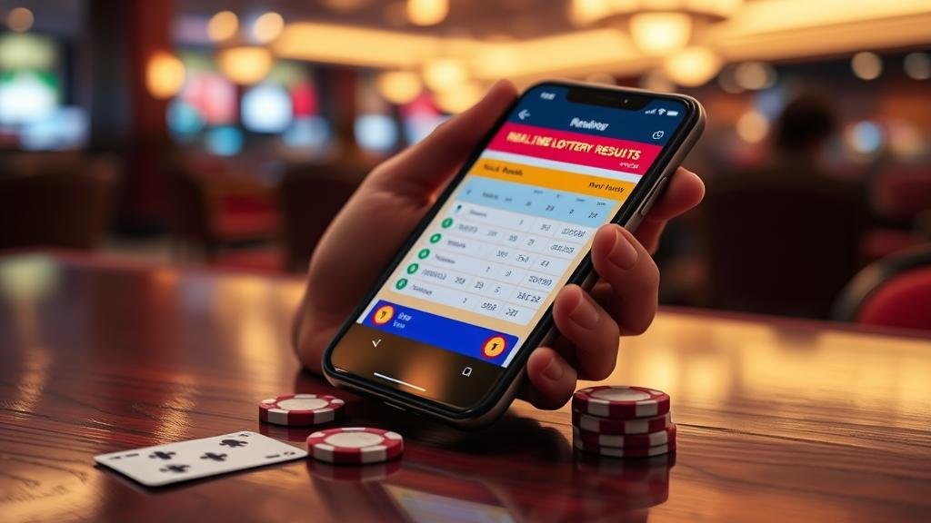 ฉลองชัยชนะหวยยี่กีบนมือถือ