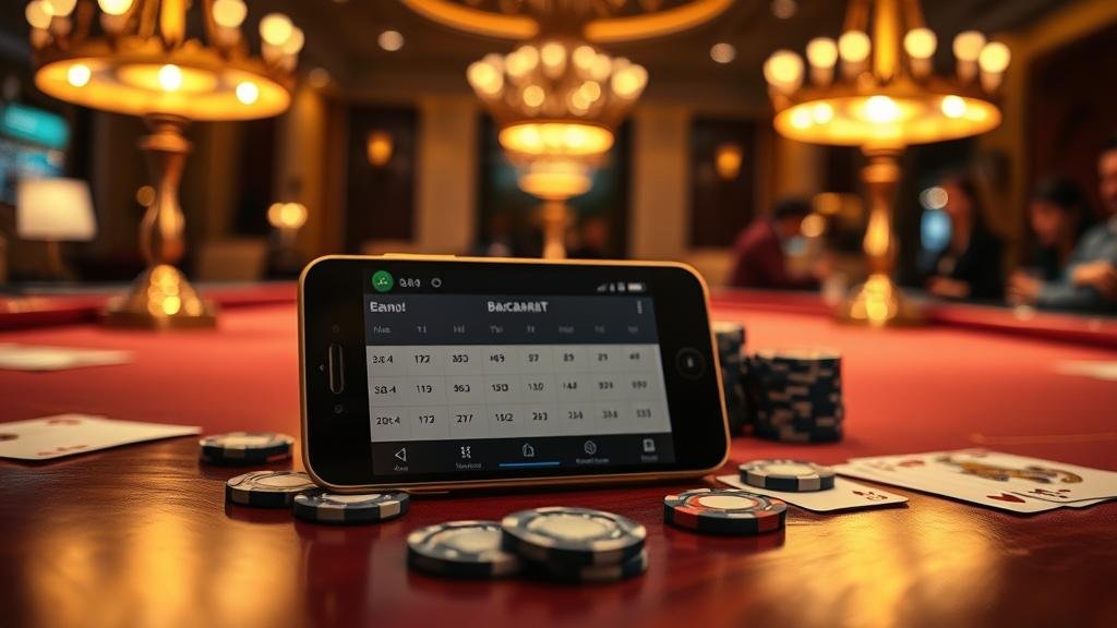 การวิเคราะห์เค้าไพ่บาคาร่าบน iPhone