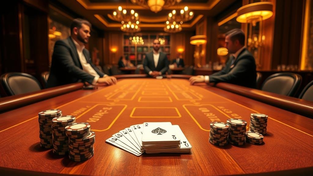 การเล่นบาคาร่าบนแท็บเล็ตพร้อมสถิติ