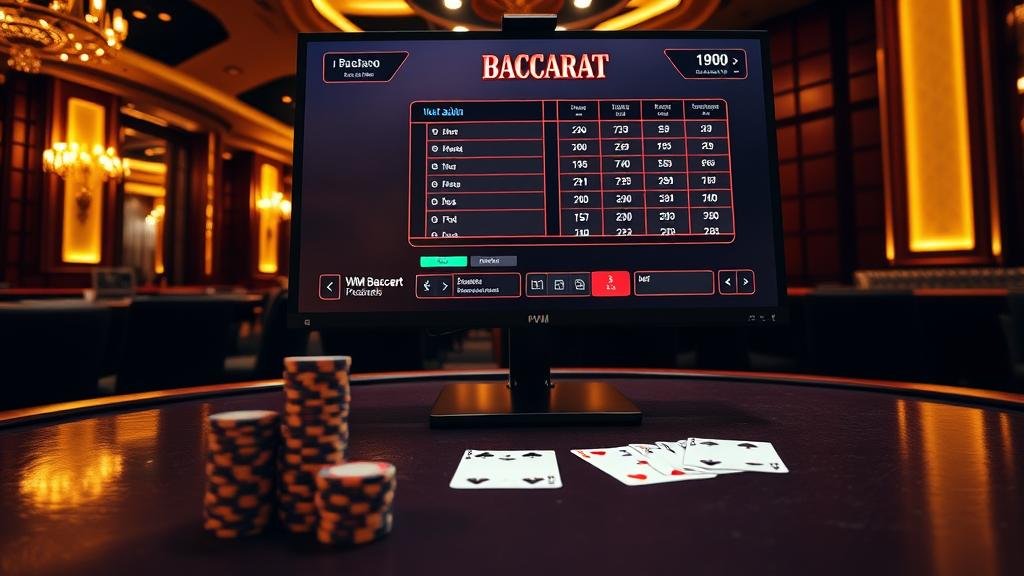 แผนภาพกลยุทธ์การวางเดิมพันบาคาร่า