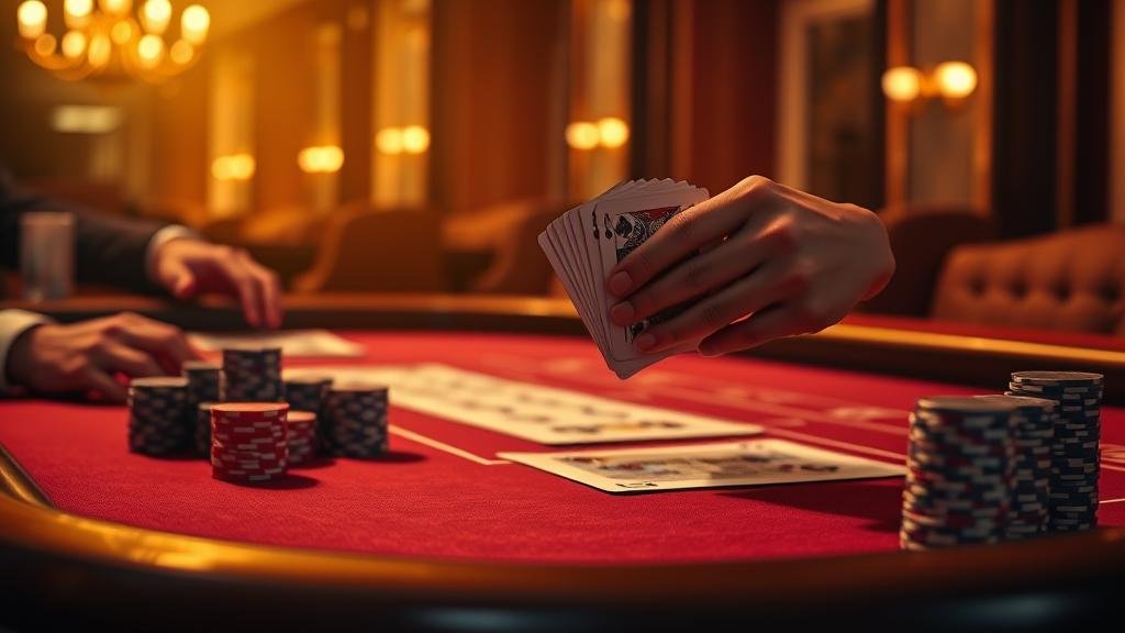 ตัวอย่างเค้าไพ่บาคาร่า: มังกรและปิงปอง