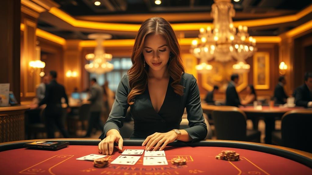 เปรียบเทียบหน้าตาห้องบาคาร่าสดจากค่ายต่างๆ