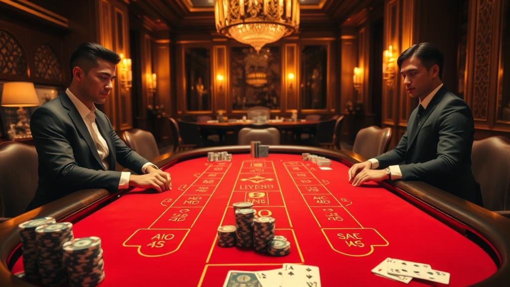 เปรียบเทียบห้องบาคาร่า AG และ SA Gaming