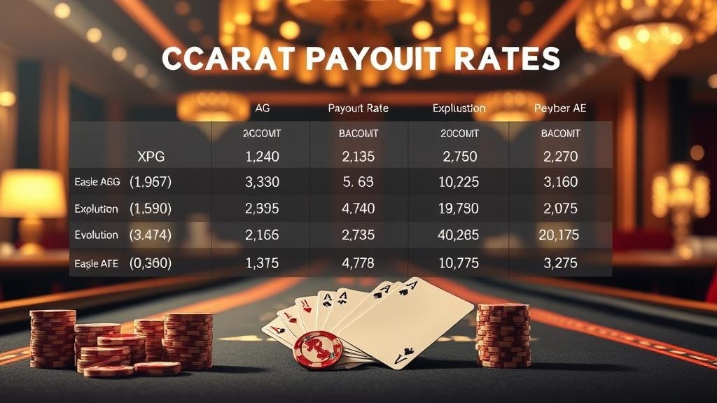 รูปแบบพิเศษของเกมบาคาร่าและอัตราจ่าย