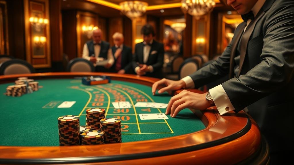 ภาพประกอบกลยุทธ์การเดินเงินและบริหารทุนในบาคาร่า