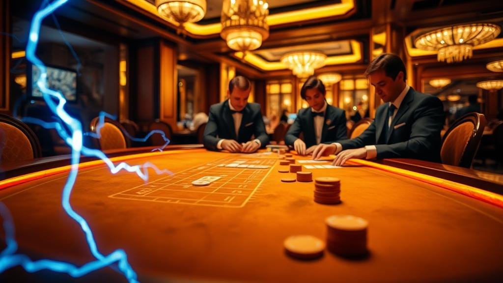 นักเดิมพันฉลองชัยชนะกับบาคาร่า AllBet สายฟ้า