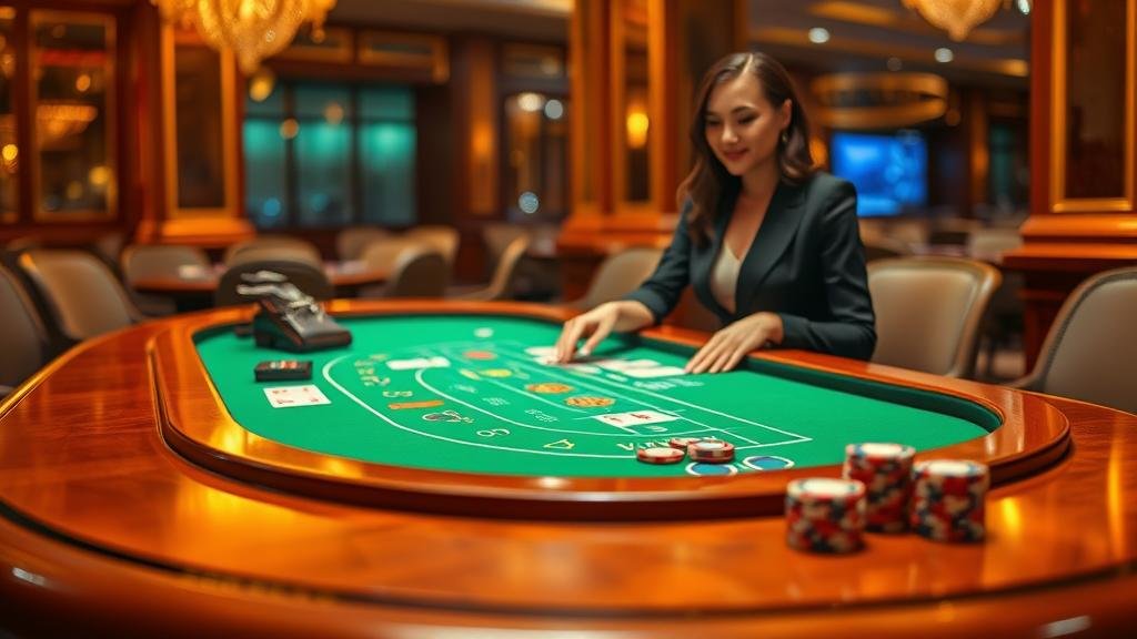 ตัวอย่างการออกไพ่ปิงปองยาวในบาคาร่า