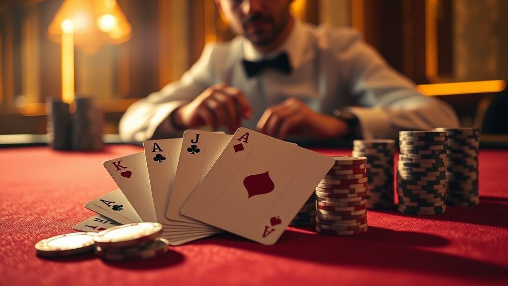 เค้าไพ่บาคาร่า สองตัด