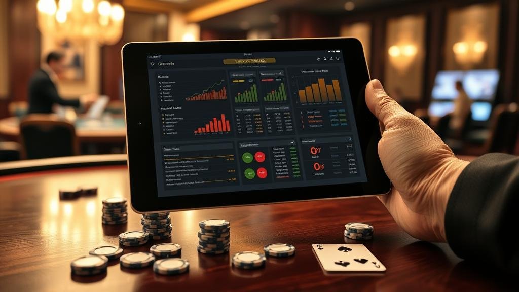 ผู้เล่นบาคาร่าโฟกัสที่สตรีมสด