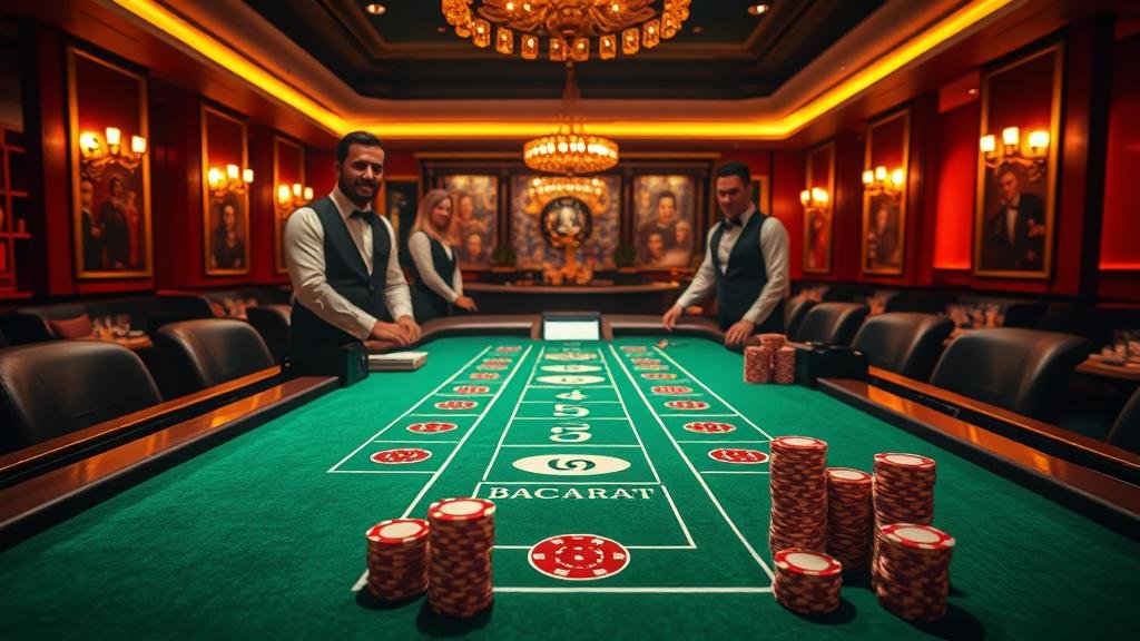 ตัวอย่างเค้าไพ่บาคาร่าและการอ่าน