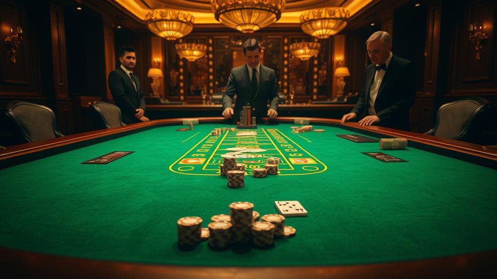 ตัวอย่างเค้าไพ่บาคาร่า มังกร และ สลับ