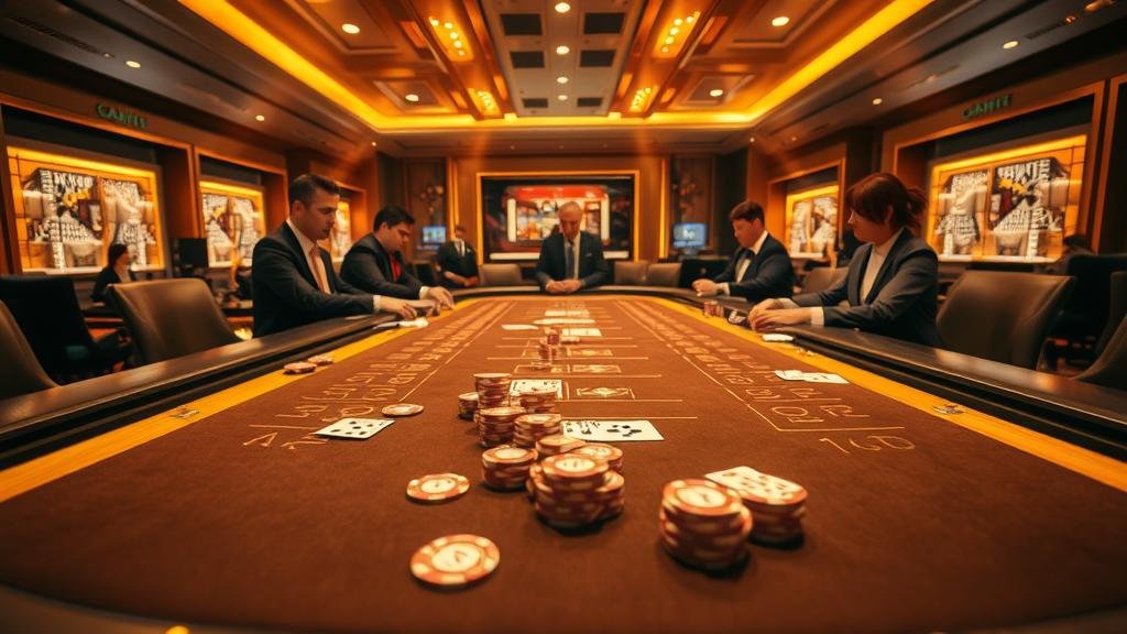 ตารางแสดงเค้าไพ่บาคาร่าแบบต่างๆ