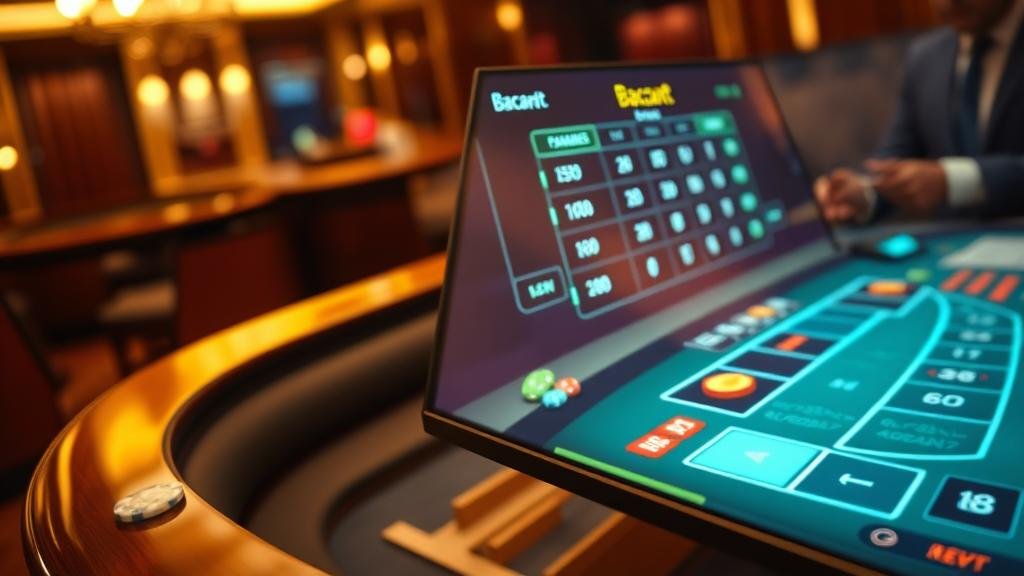 กราฟแสดงเทคนิคการเดินเงินบาคาร่า