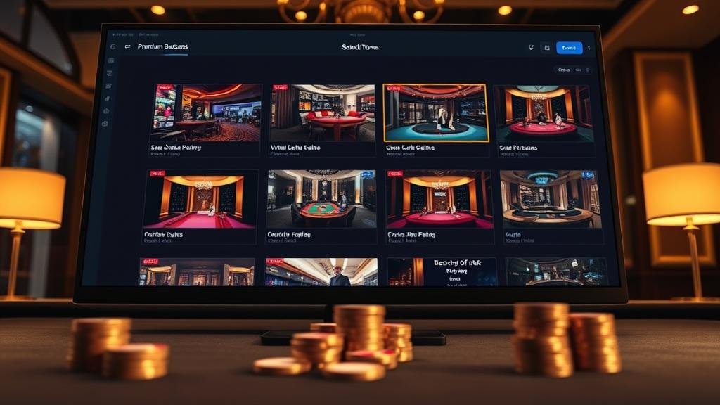 การวางเดิมพันบาคาร่าบนเดสก์ท็อป