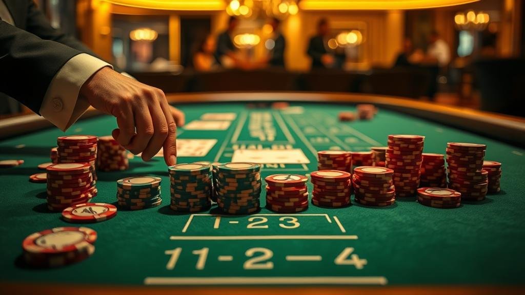 หน้าจอเกมบาคาร่า WM Casino บนแท็บเล็ต