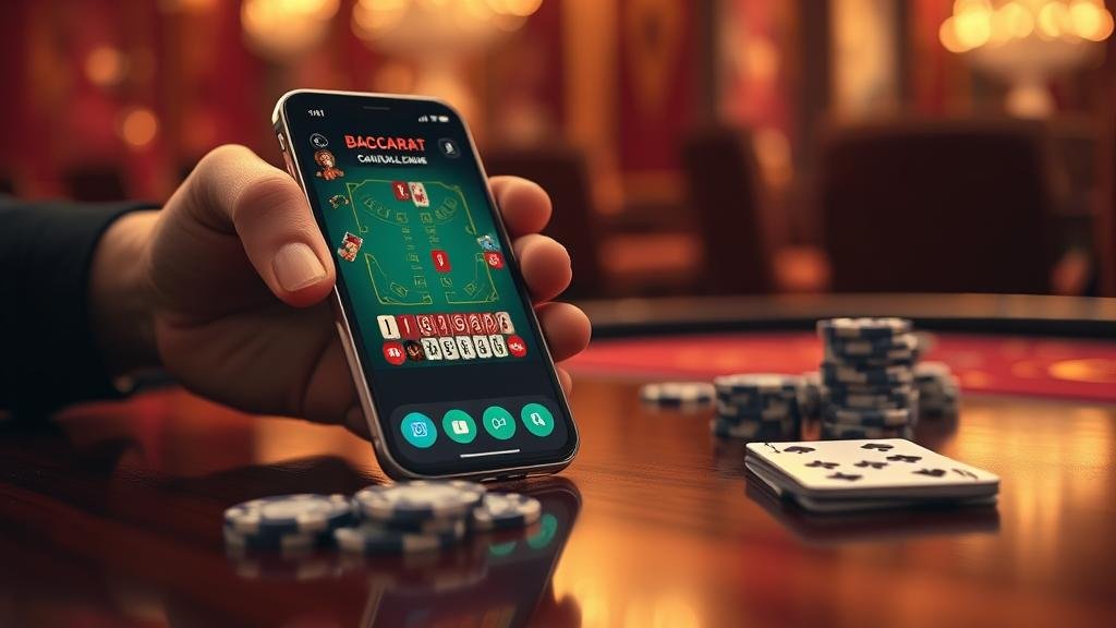 การดูสถิติบาคาร่าบน iPad