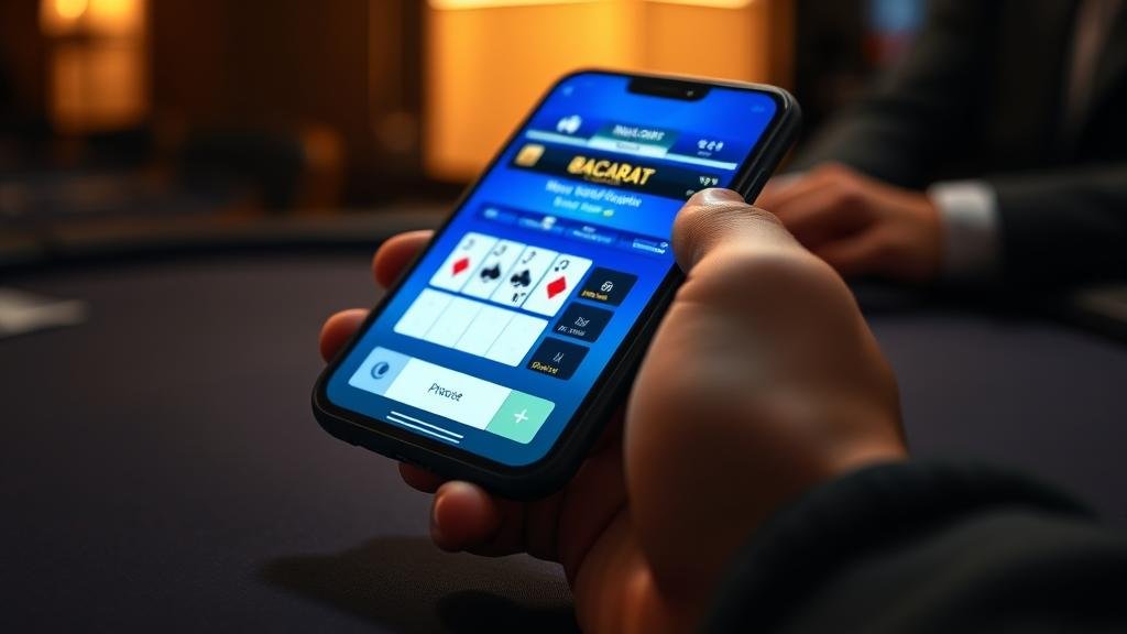 ความสำเร็จในการเล่นบาคาร่าบนมือถือ
