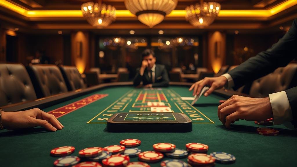 การเล่นบาคาร่าบนแท็บเล็ต