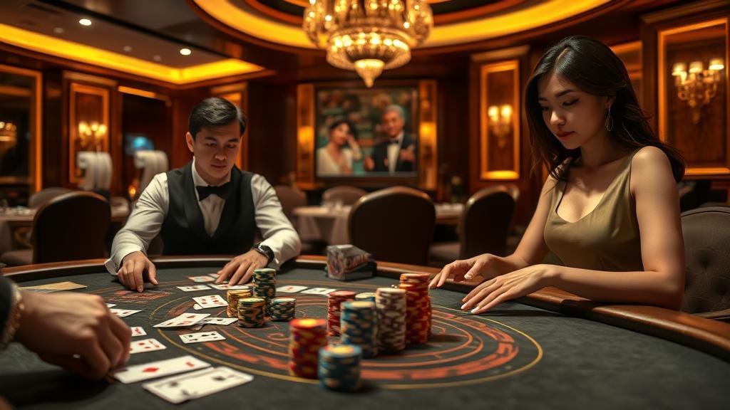 การเล่นบาคาร่าสดพร้อมลุ้นผล