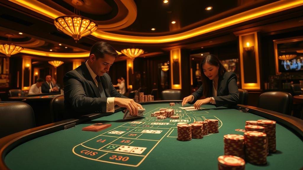 ตัวอย่างเค้าไพ่บาคาร่ารูปแบบต่างๆ