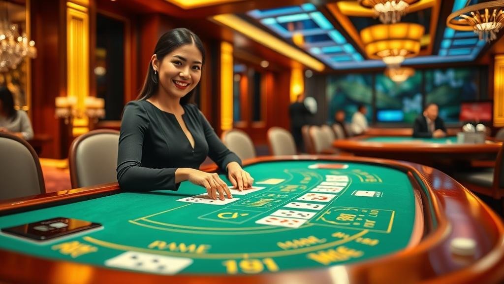 ห้องบาคาร่า DreamGaming บรรยากาศหรูหรา น่าเชื่อถือ