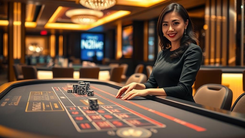 ห้องบาคาร่า Evolution Lightning Baccarat ที่มีตัวคูณพิเศษ