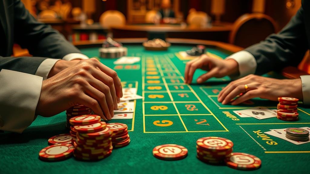 เค้าไพ่ถนนตาโต (Big Road) แสดงผลการออกไพ่บาคาร่า