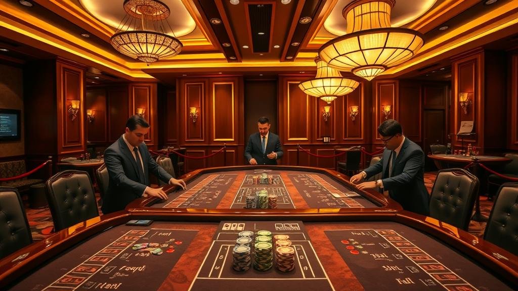 หน้าจอห้องบาคาร่า DG (Dream Gaming)